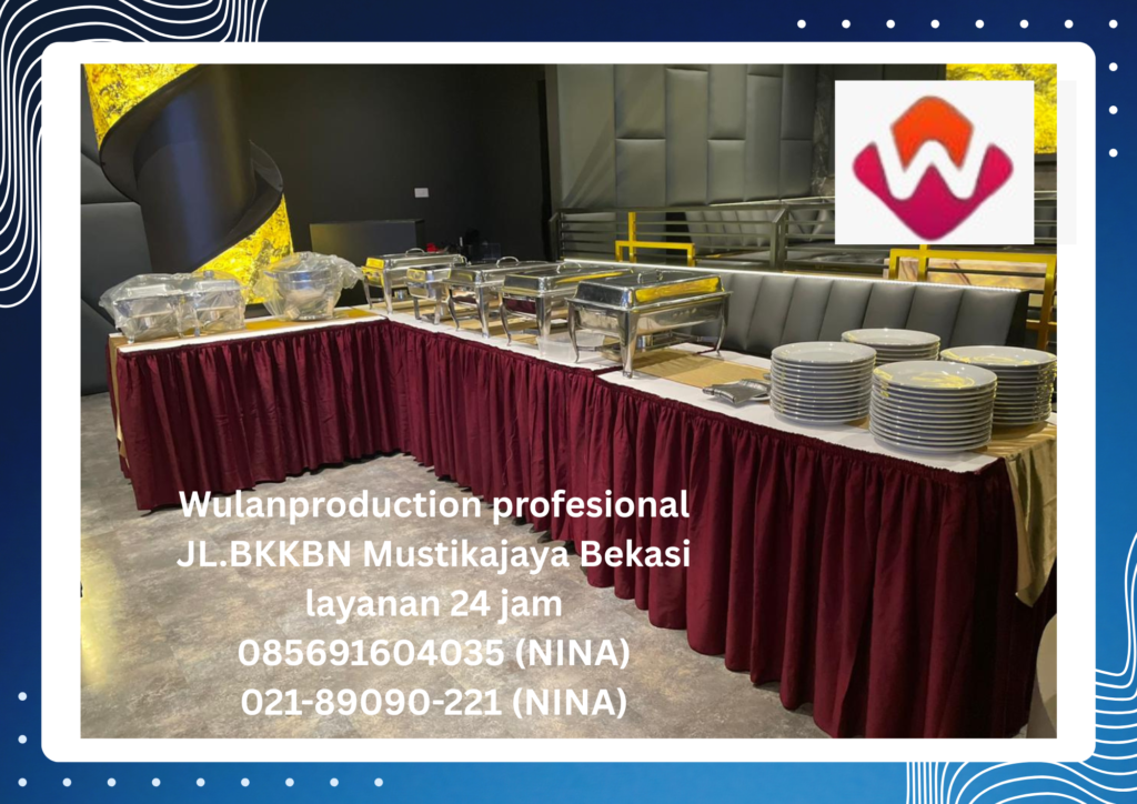 Sewa Alat Catering Dan Taplak Meja Tebar Jakarta