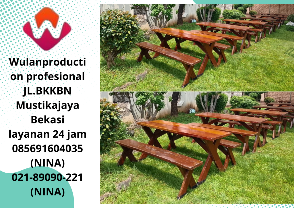 Sewa Bangku Meja taman Extra Jakarta