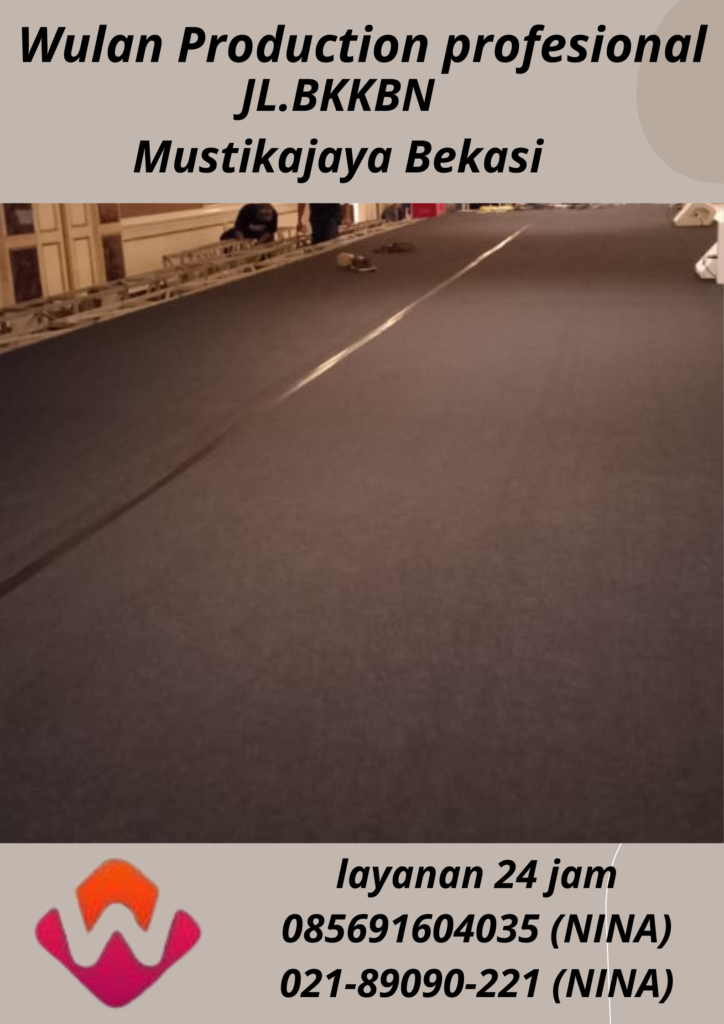 Sewa Karpet Buana Hitam Area Mega Kuningan Jakarta Selatan