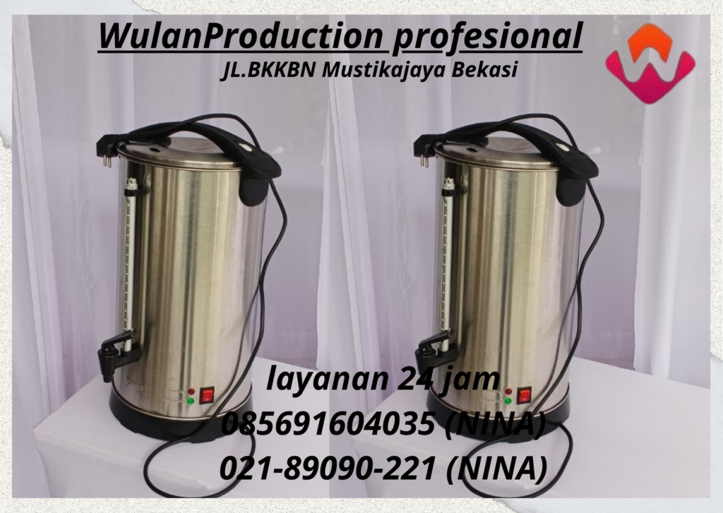 Sewa Mangkuk Pemanas Air Misty Fan tempat Kue Di Jakarta