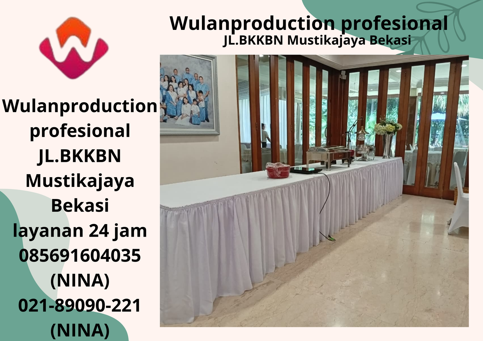 Sewa Meja Kursi Taman Dan Meja Prasmanan Jakarta