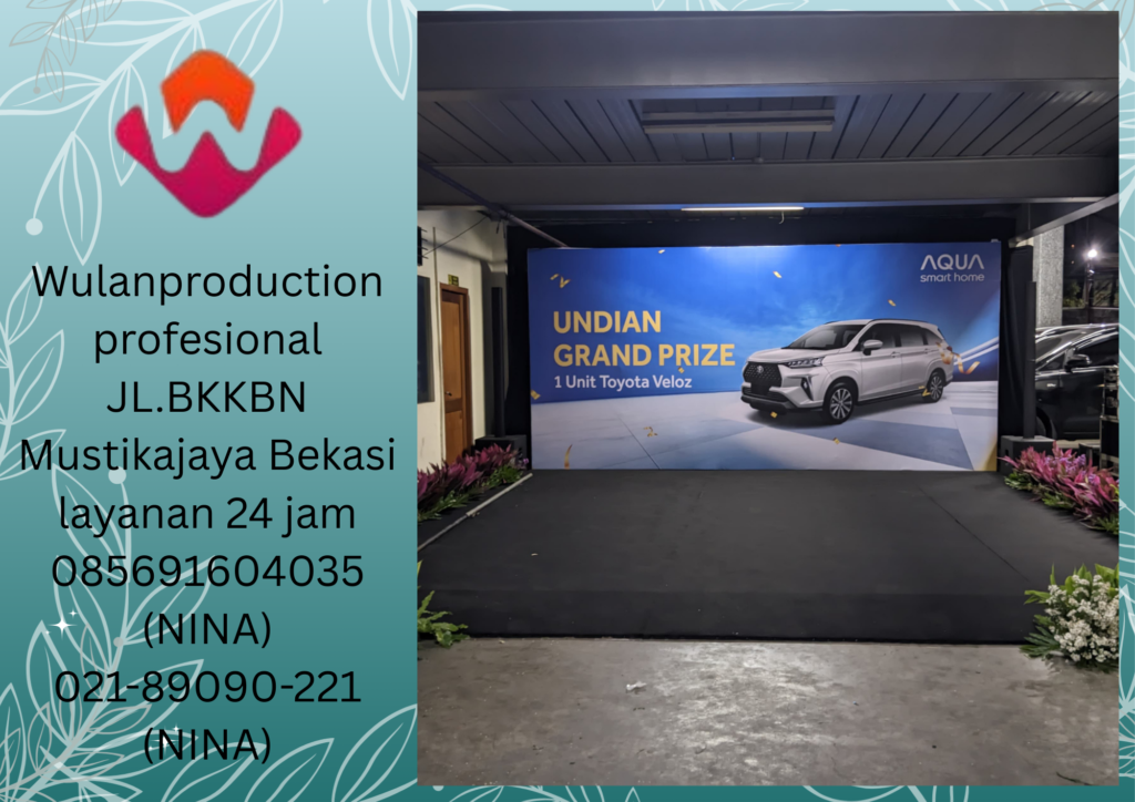 Sewa Panggung Karpet Hitam Buana Event Hotel Swiss Jakarta