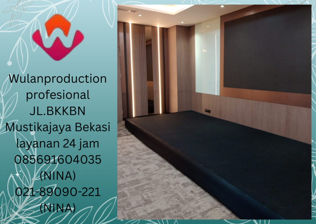 Sewa Panggung Karpet Hitam Buana Event Hotel Swiss Jakarta