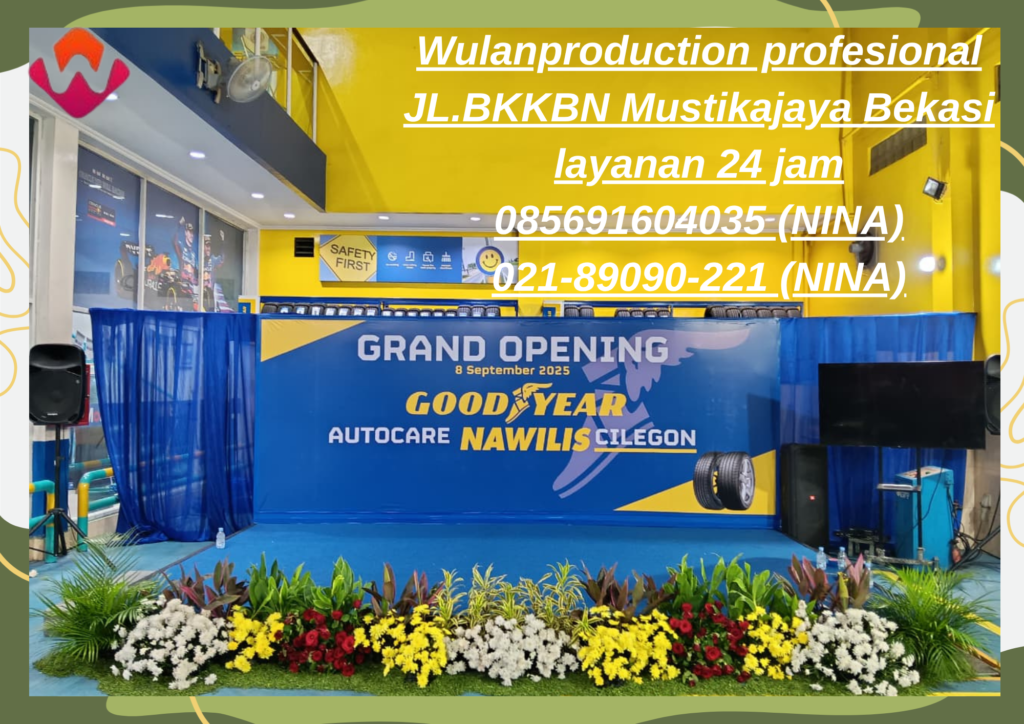 Sewa Backdrop Terbaik Untuk Pesta Area Jakarta