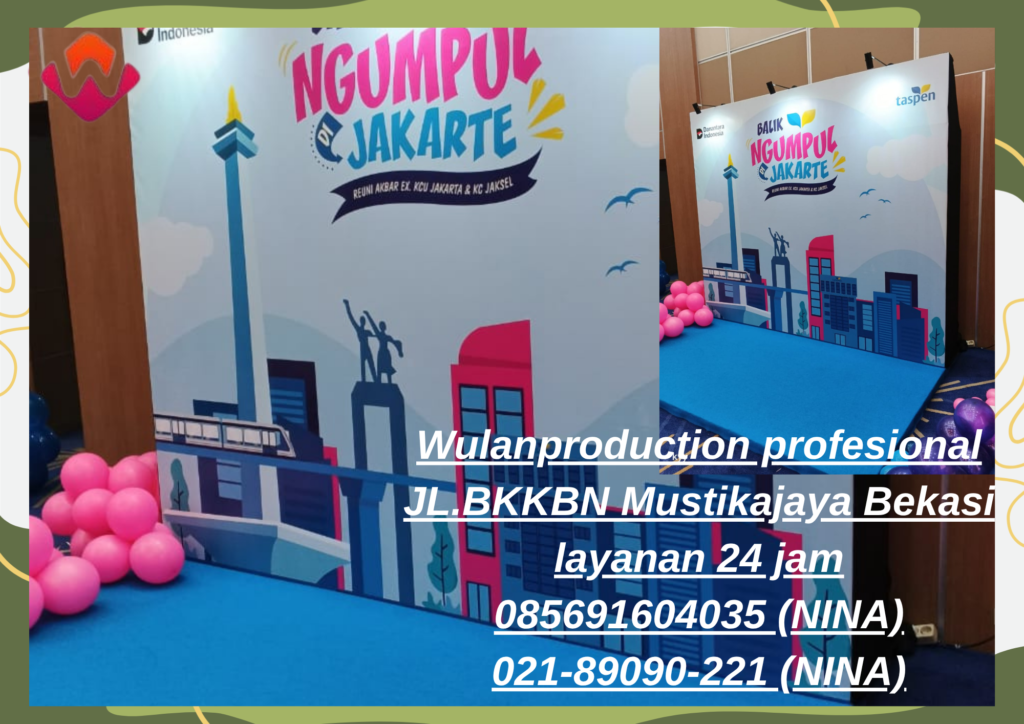 Sewa Backdrop Terbaik Untuk Pesta Area Jakarta