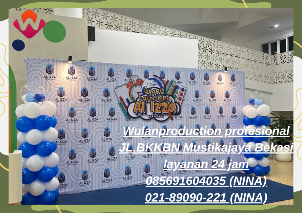 Sewa Backdrop Terbaik Untuk Pesta Area Jakarta