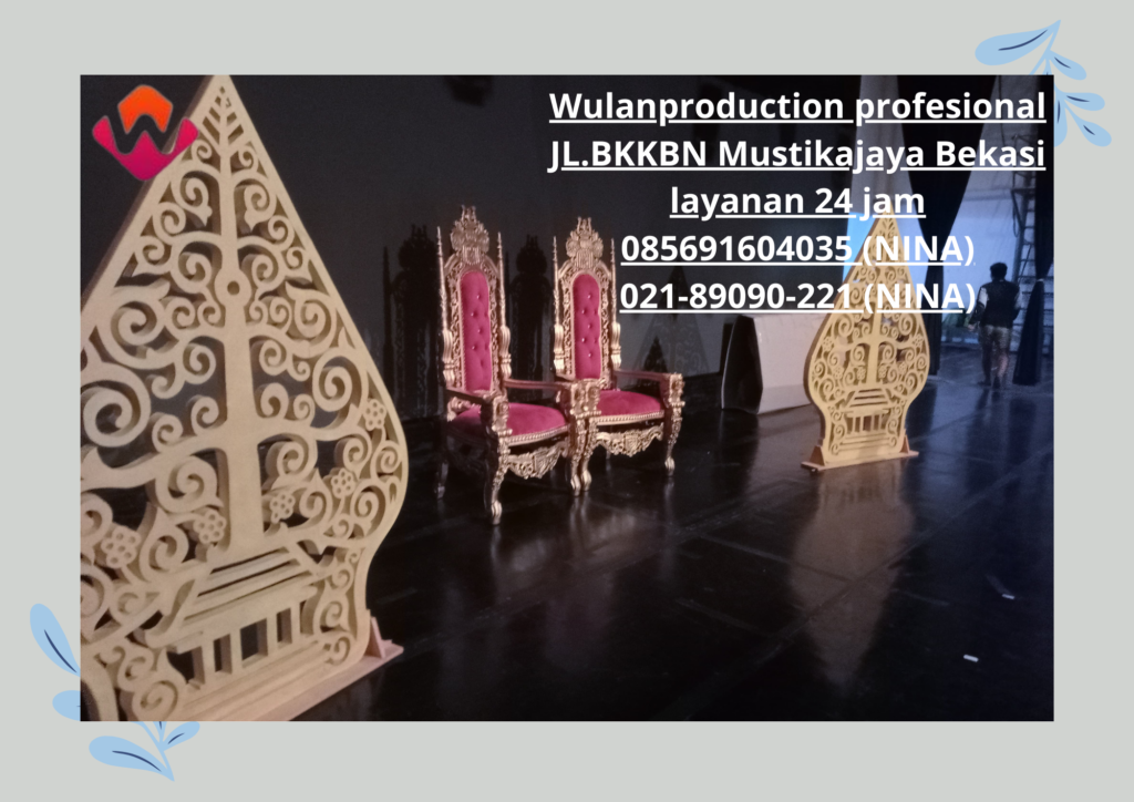 Jasa Sewa Kursi Singgasana Merah Berkualitas Area Depok