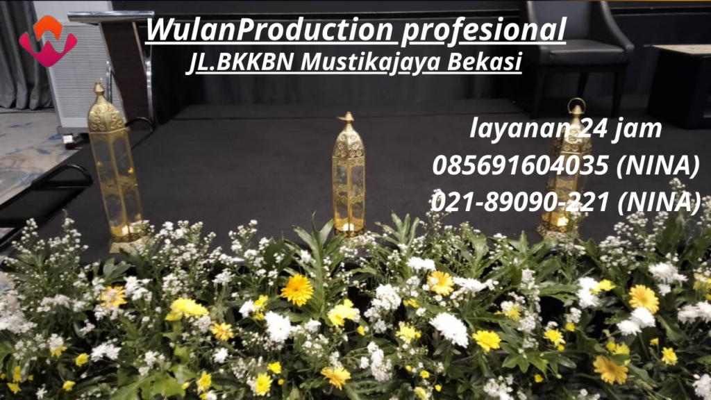 Rental Backdrop Photo Booth Lampu Maroko Di HK Tower Cawang