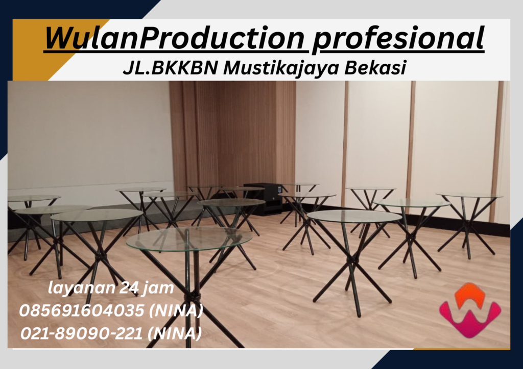 Rental Kursi Scaramble Dan Meja Kaca Dealing Jakarta