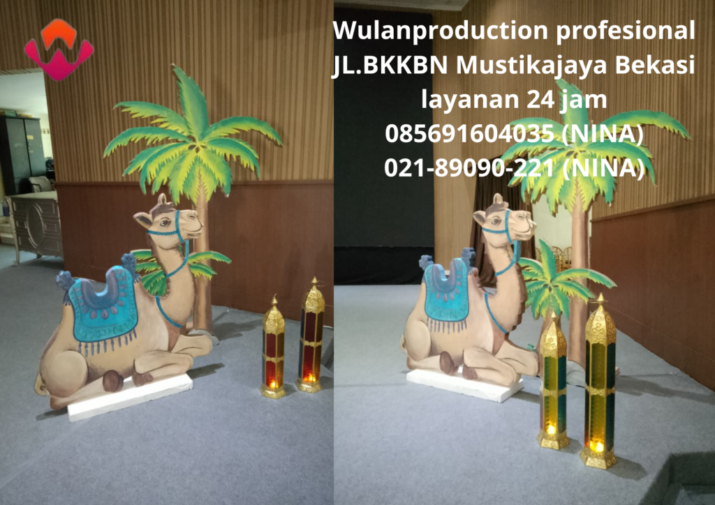 Sewa Black Curtain Lampu Starlight Dekorasi Unta Bedug Jakarta