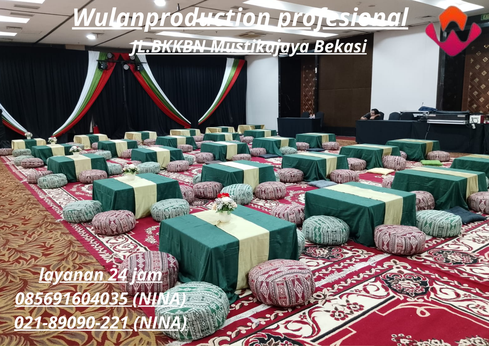 Sewa Karpet Meja Lesehan Dan Bantal Duduk Di Bekasi