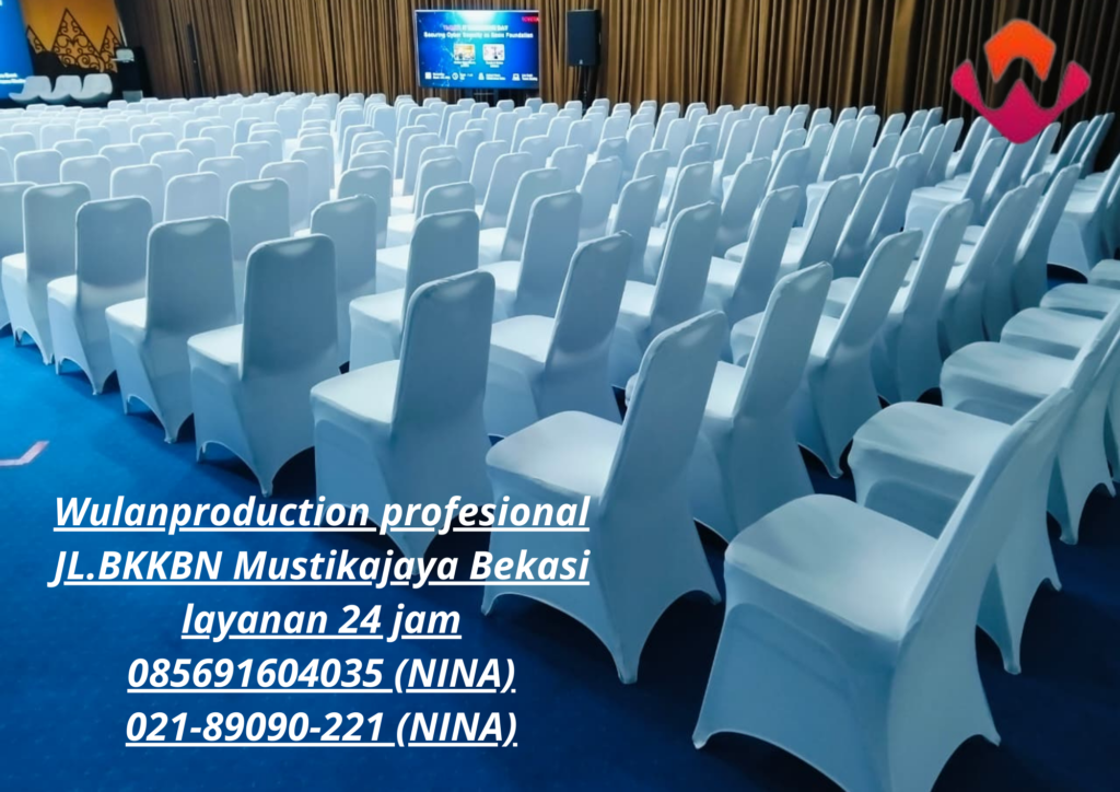 Sewa Kursi Event Cover Sarung Kursi Hitam Dan Putih Jakarta