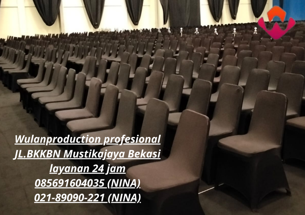 Sewa Kursi Event Cover Sarung Kursi Hitam Dan Putih Jakarta