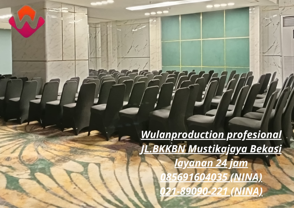 Sewa Kursi Event Cover Sarung Kursi Hitam Dan Putih Jakarta