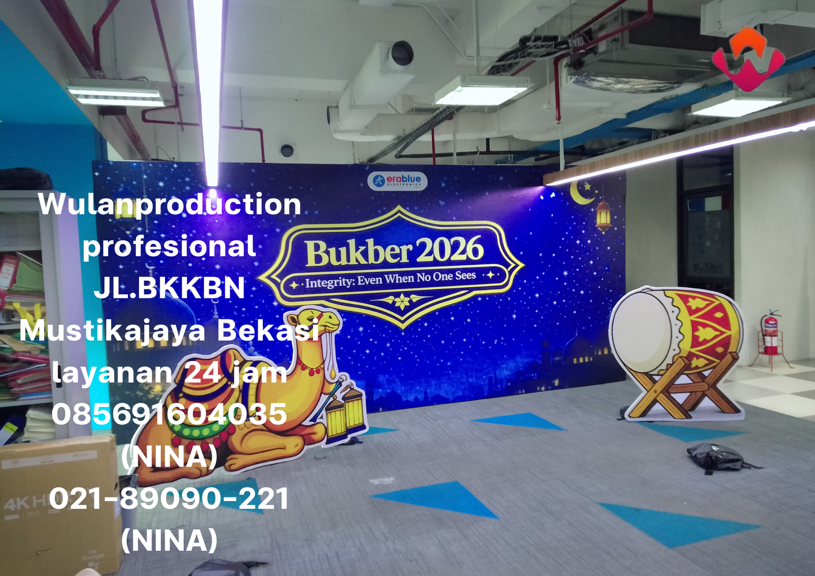 Sewa Panggung Dan Backdrop Acara Bukber di Bekasi