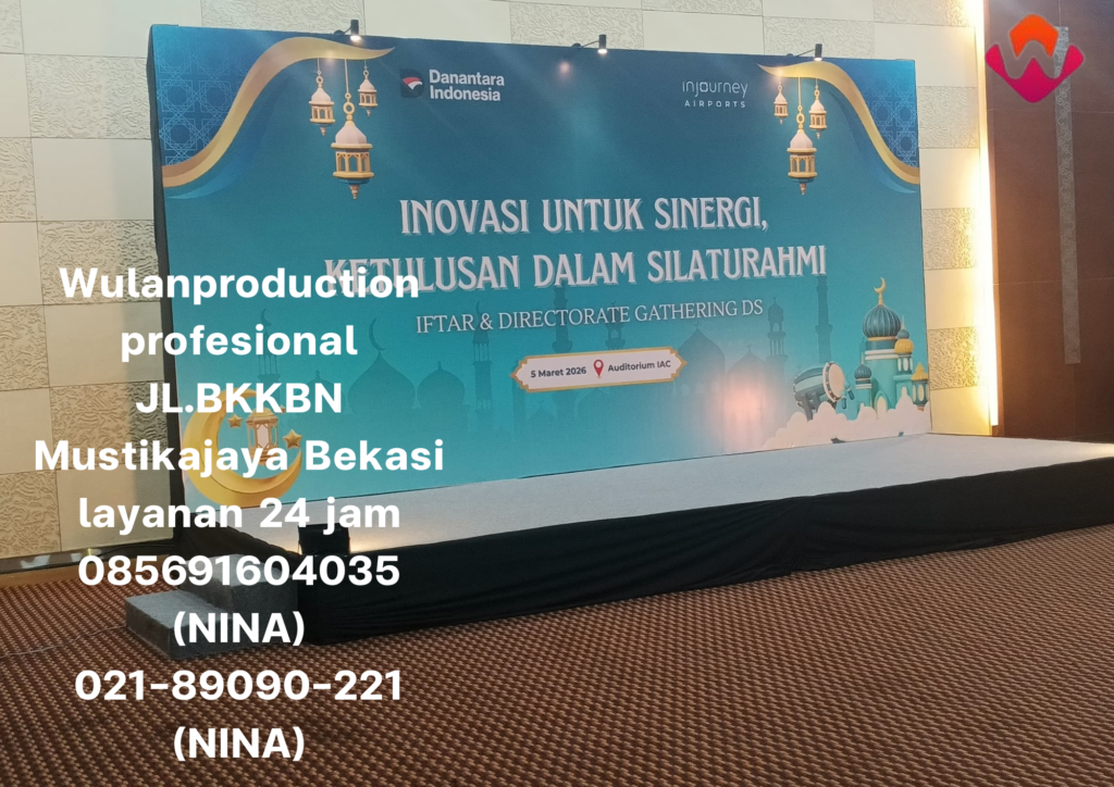 Sewa Panggung Dan Backdrop Acara Bukber di Bekasi 