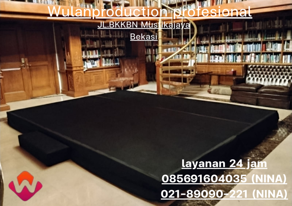 Sewa Panggung Dan Backdrop Indoor Murah Area Cikarang