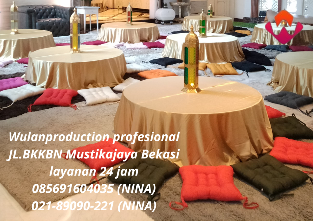 Sewa Set Alas Duduk Meja Lesehan Dan Karpet Area Bekasi 