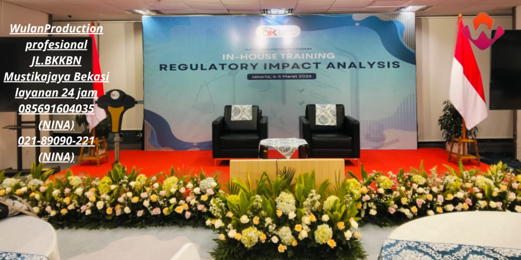 Sewa Set Backdrop Panggung Dan Mini Garden Area Karawang