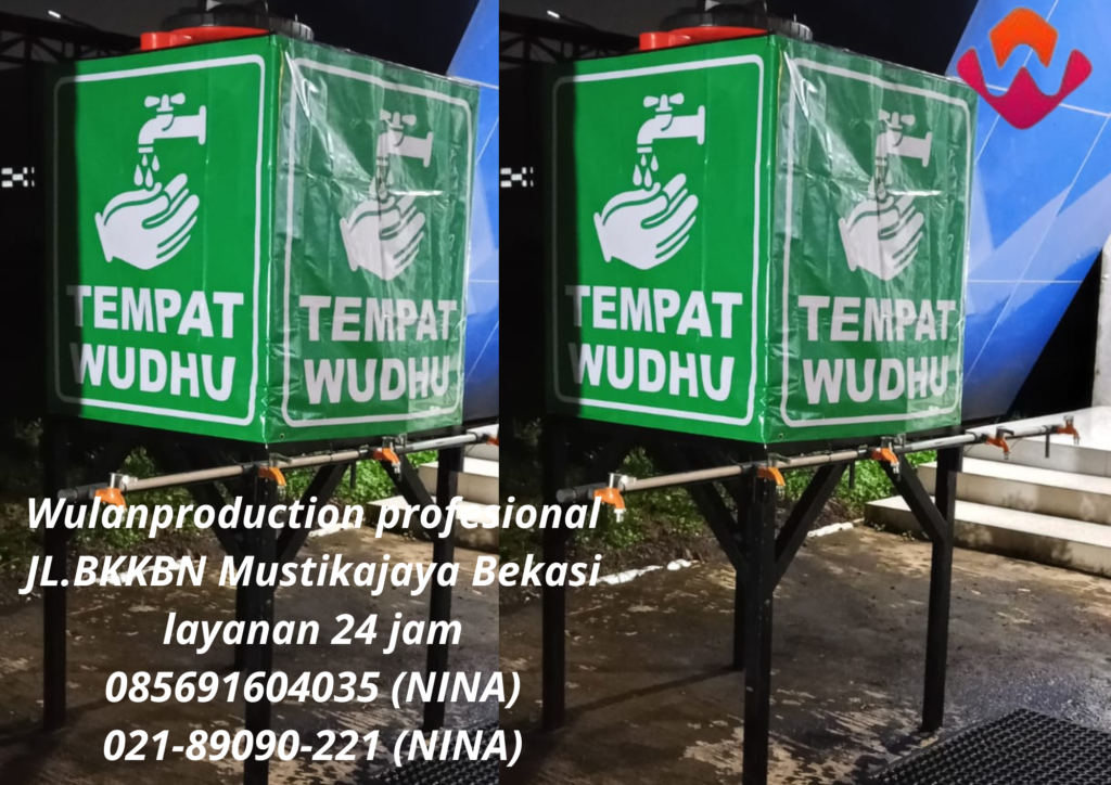Sewa Tempat Wudhu Portable Free Ongkir Area Jakarta