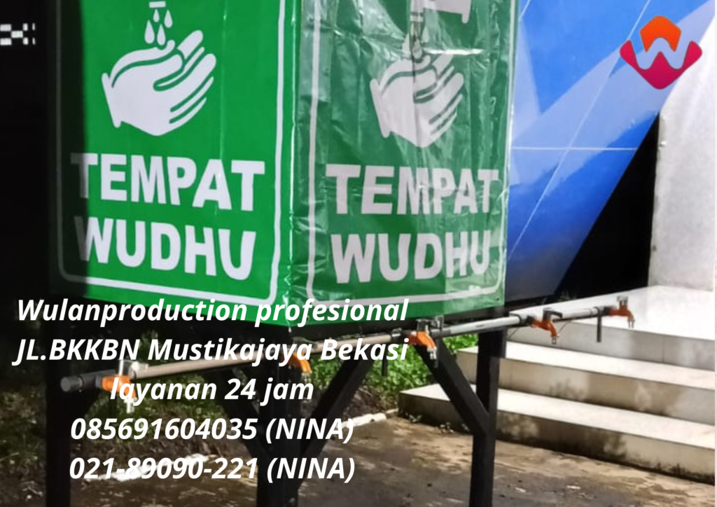 Sewa Tempat Wudhu Portable Free Ongkir Area Jakarta