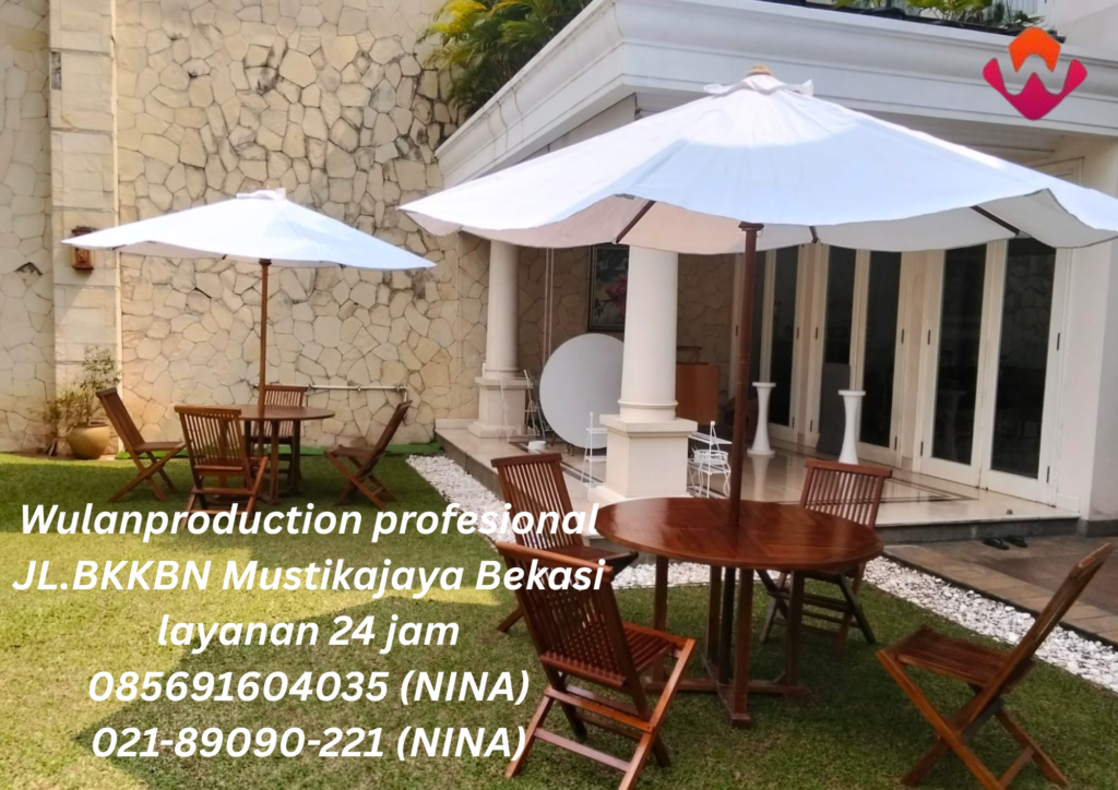 Sewa Tenda Parasol Set Kursi Free Ongkir Area Jakarta