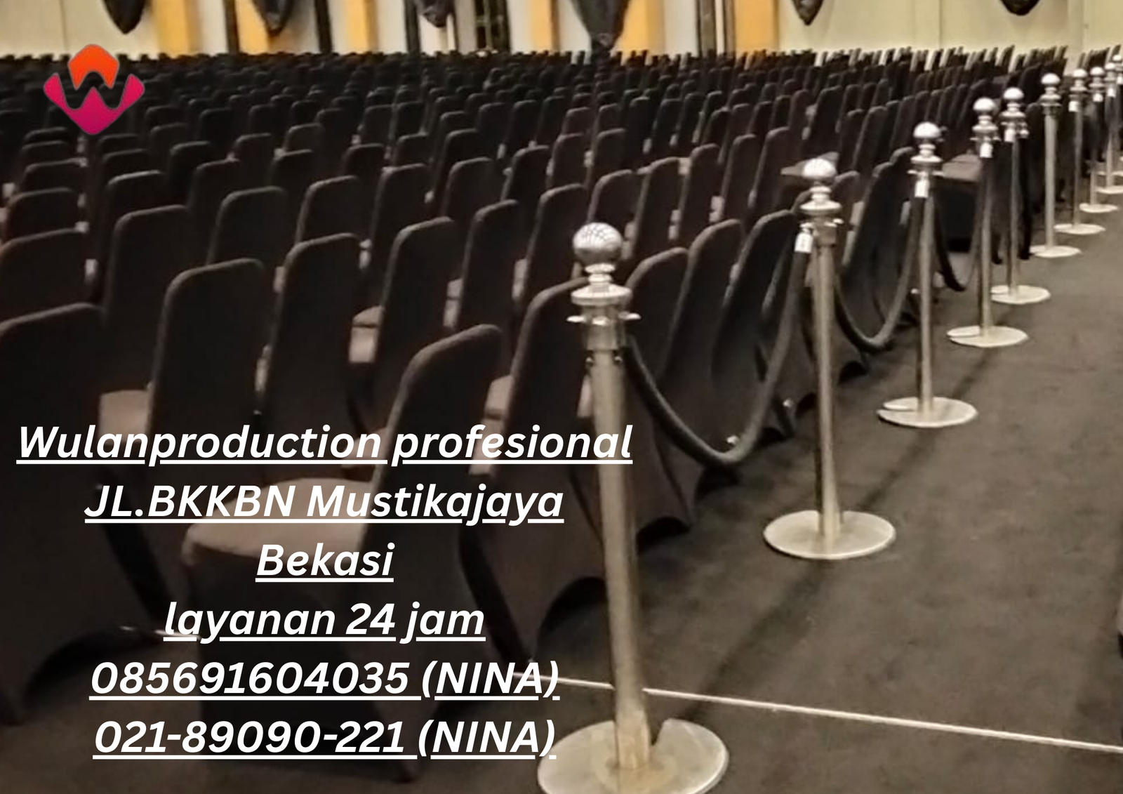 Sewa Tiang Antrian Type Sabuk Tarik Dan Tali Bludru Cikarang