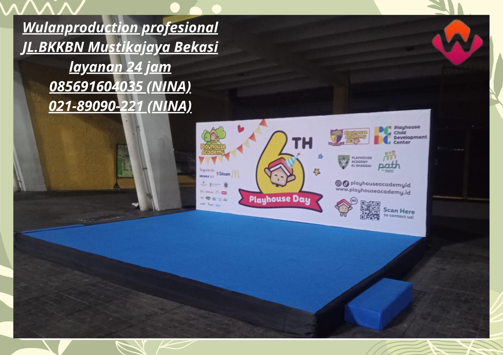 Rental Tenda Bazar  Panggung Backdrop Area Bekasi