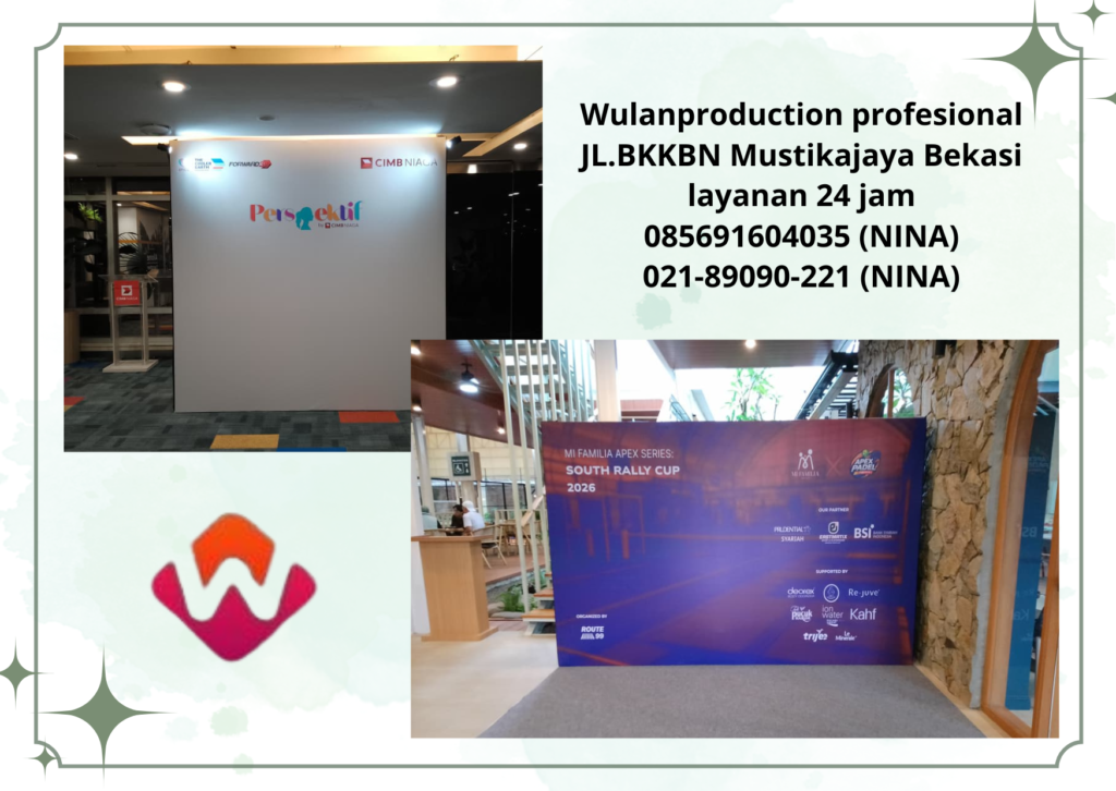 Jasa Pembuatan Backdrop Harga Terjangkau Area Jakarta Pusat