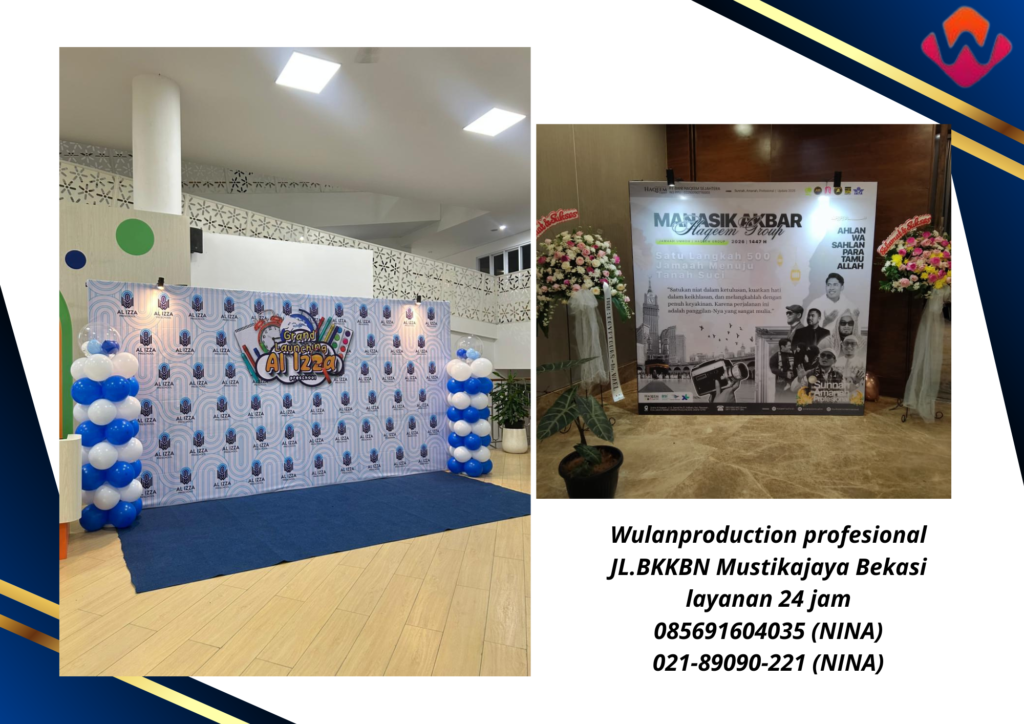 Jasa Sewa Berbagai Macam Model Backdrop Murah Area Depok