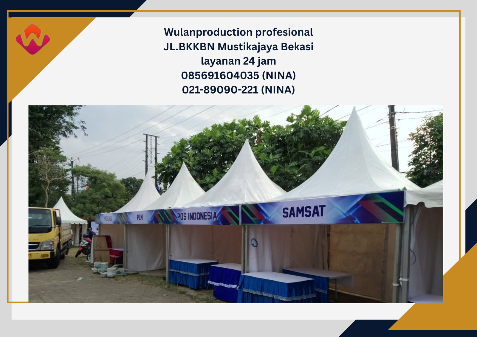 Jasa Sewa Tenda Bazar Gratis Ongkir Area Jakarta Pusat