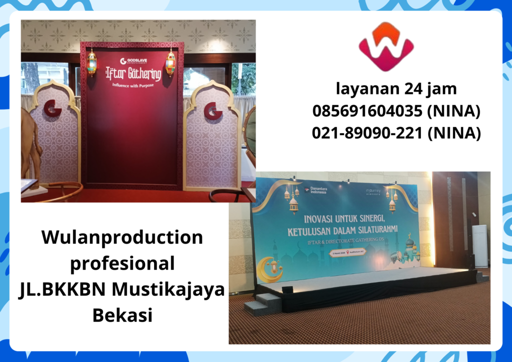 Rental Backdrop Dan Panggung Custom Terbaik Depok
