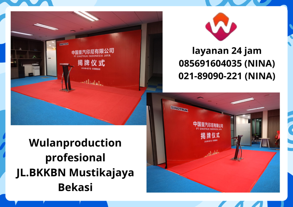 Rental Backdrop Dan Panggung Custom Terbaik Depok