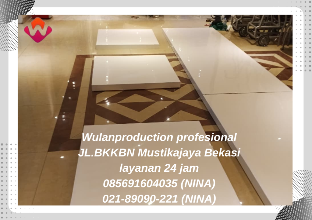Rental Flooring Putih Melamin Slipi Jakarta