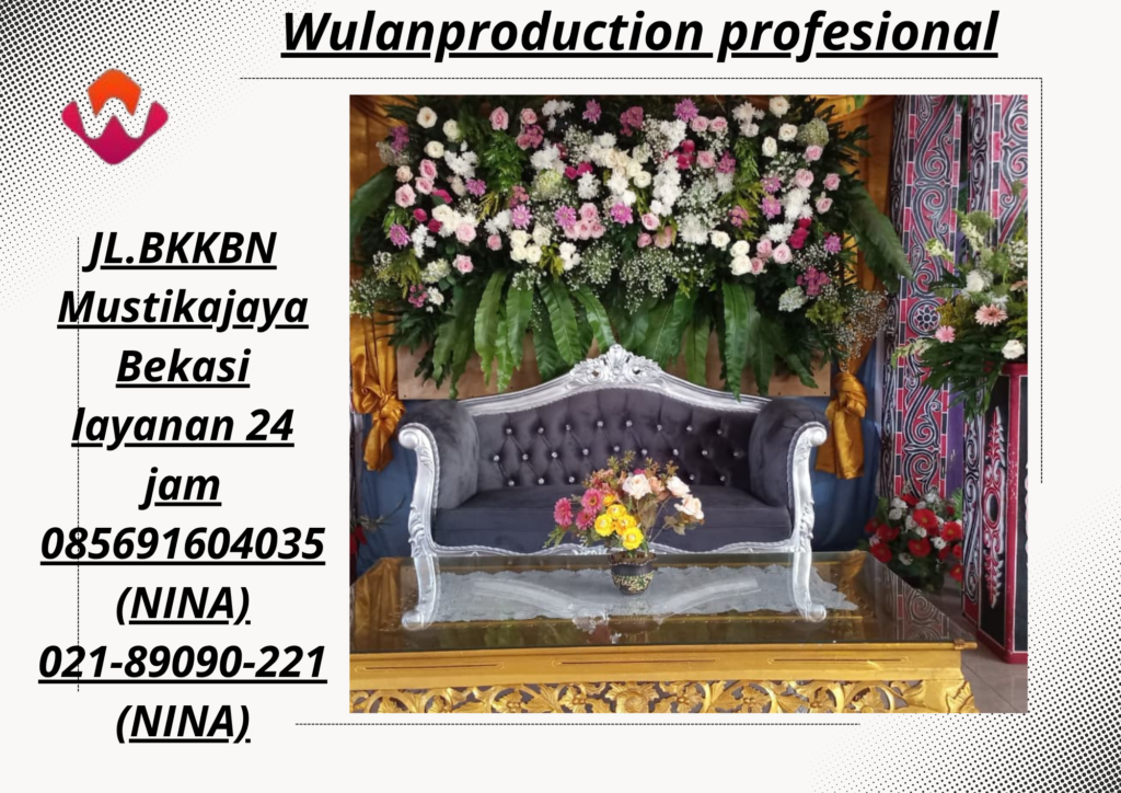 Rental Kursi Pelaminan Hitam Silver Wilayah Bekasi 