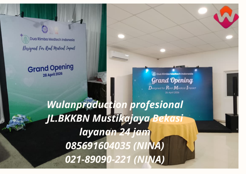 Sewa Backdrop Berbagai Macam Ukuran Dan Model Bekasi