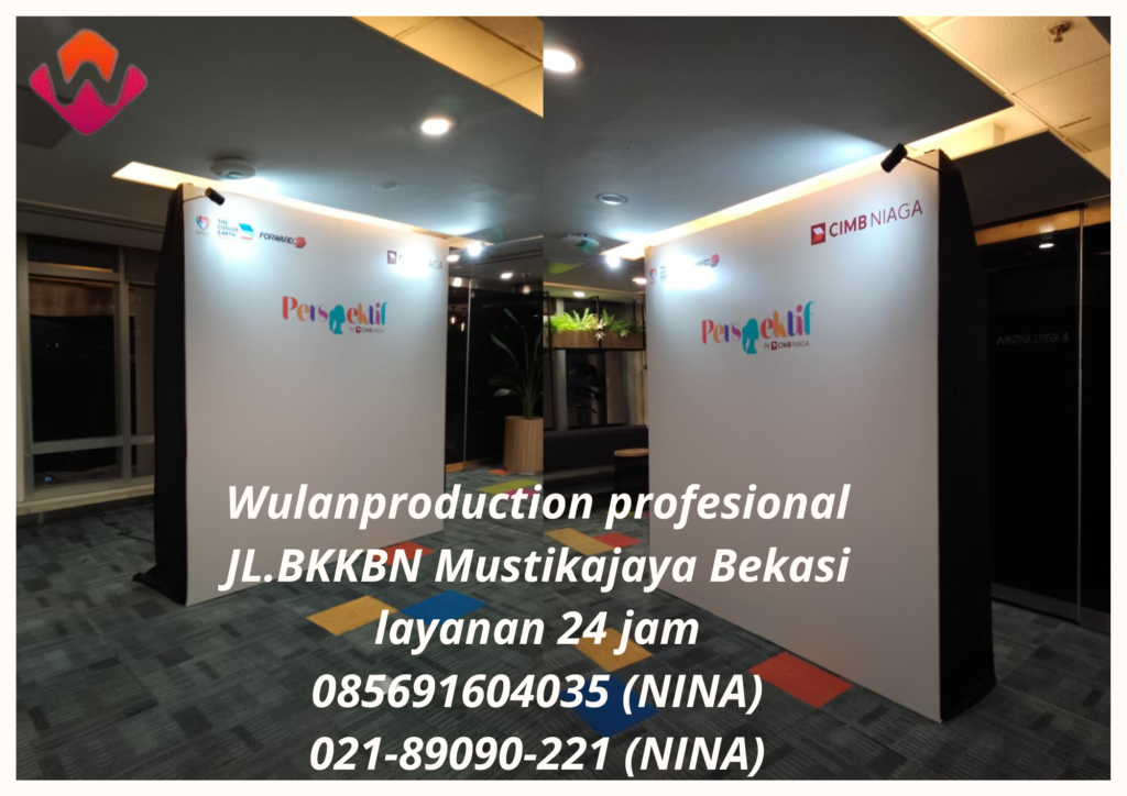 Sewa Backdrop Berbagai Macam Ukuran Dan Model Bekasi
