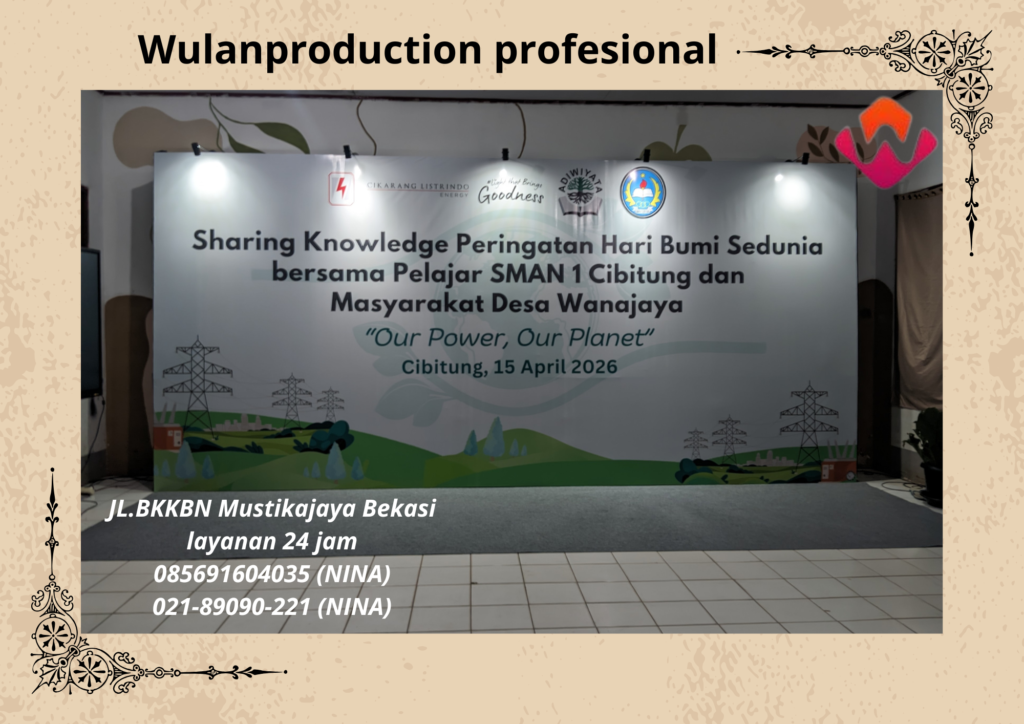 Sewa Backdrop Flexy China Lengkap Karpet Gratis Ongkir Bekasi