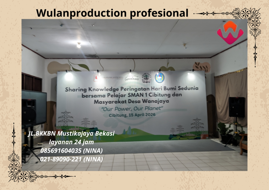 Sewa Backdrop Flexy China Lengkap Karpet Gratis Ongkir Bekasi