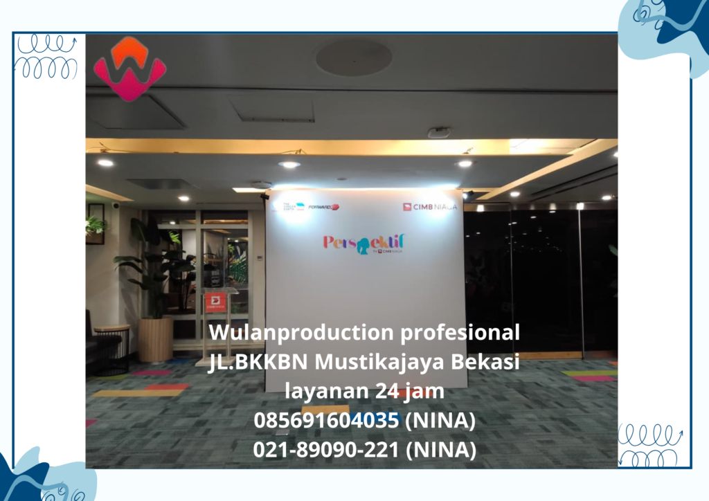 Sewa Backdrop Photo Booth Dan Lampu Spot Light Cikarang