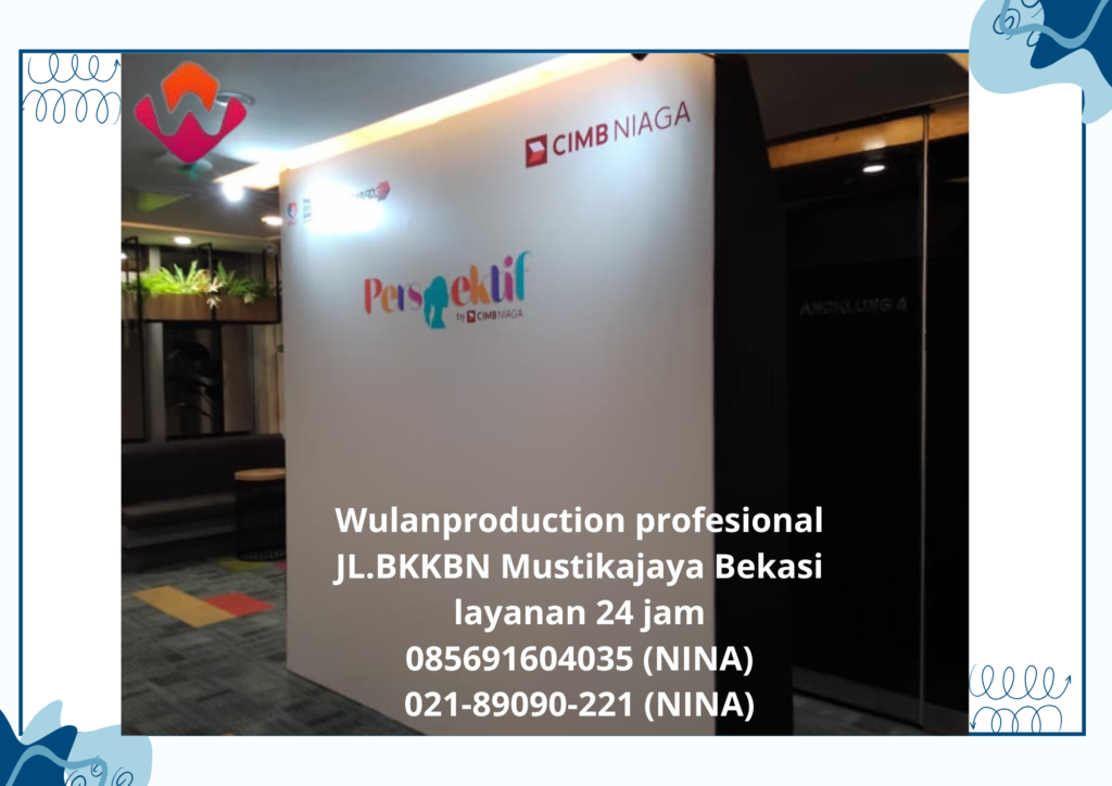 Sewa Backdrop Photo Booth Dan Lampu Spot Light Cikarang