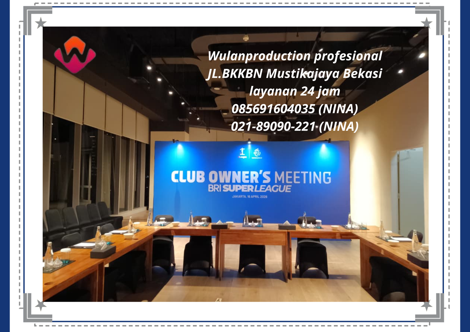 Sewa Backdrop Photo Booth Discovery SCBD Jakarta