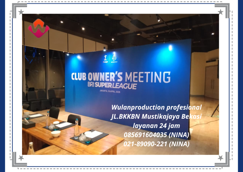 Sewa Backdrop Photo Booth Discovery SCBD Jakarta