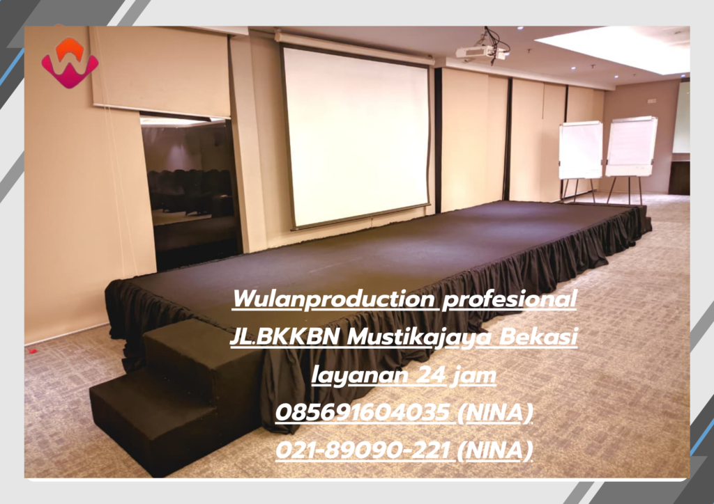 Sewa Backdrop Stage Photo Booth RoundTable Kursi Bekasi 