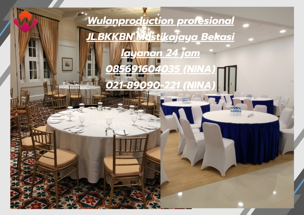 Sewa Backdrop Stage Photo Booth RoundTable Kursi Bekasi 