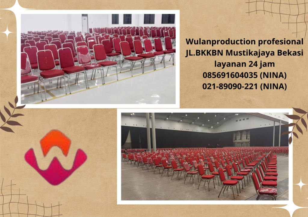 Sewa Kursi Event Polos Tanpa Cover Area Bogor