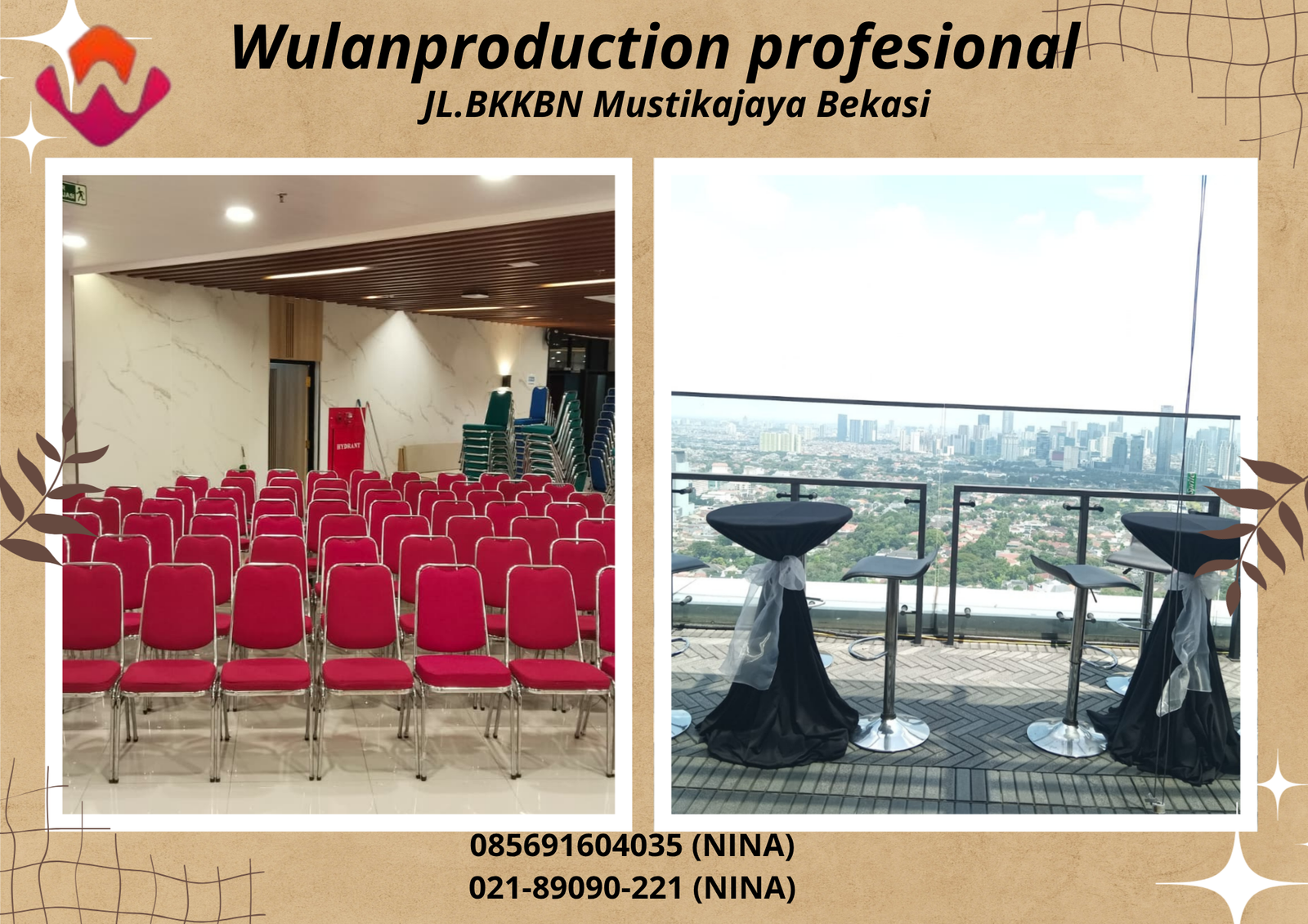 Sewa Kursi Event Stainless Dan Barstool Area Jakarta Timur