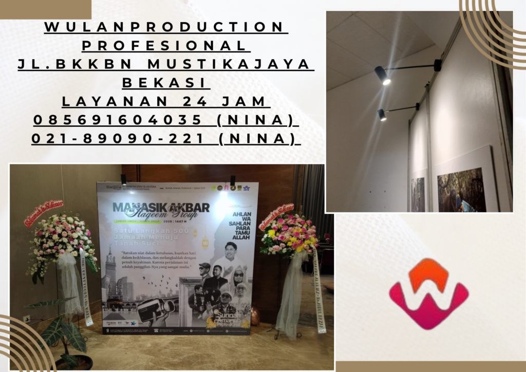 Sewa Lampu Spot light Backdrop Area Bekasi 