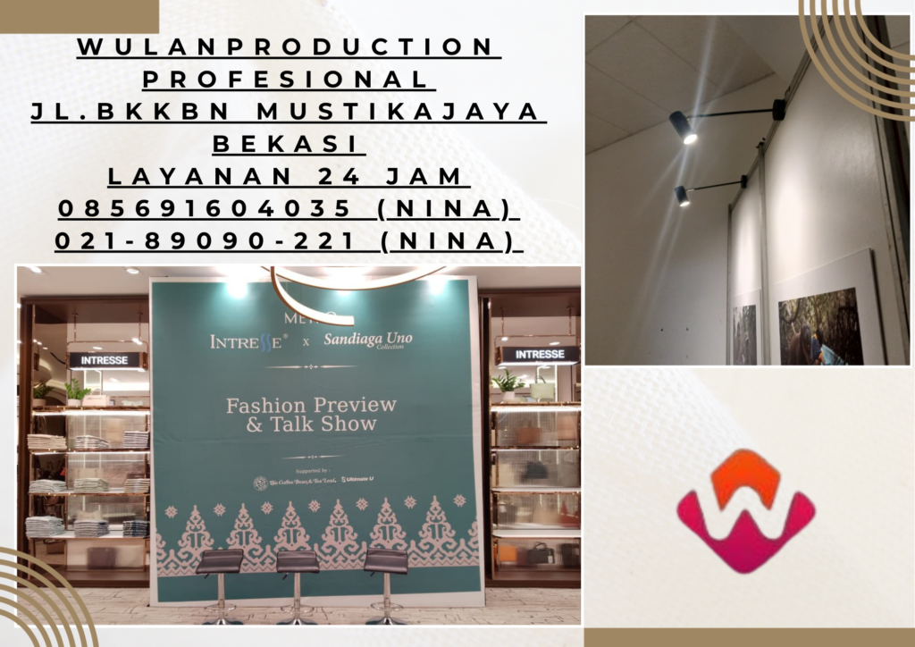 Sewa Lampu Spot light Backdrop Area Bekasi 