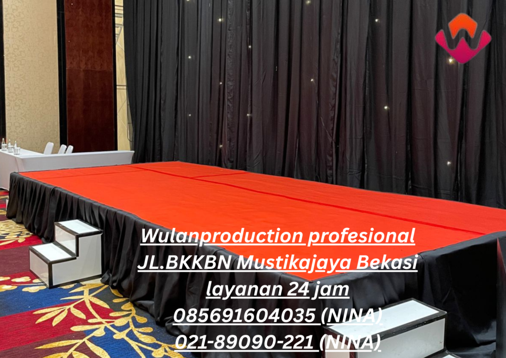 Sewa Panggung Lengkap Karpet Indoor Terbaik Wilayah PIK